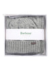 Barbour Sciarpa Uomo Jesmond Set Sc+Cap Grigio