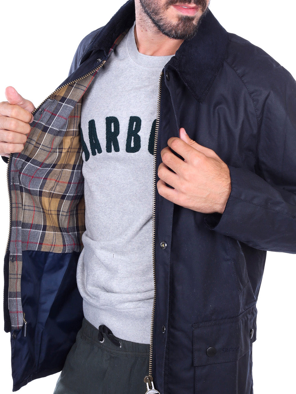 Giubbino Uomo Ashby Blu