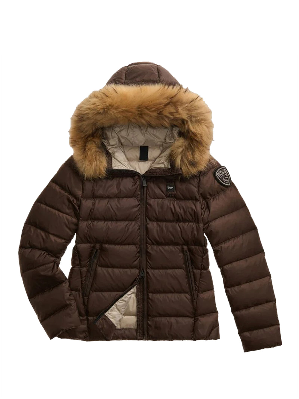 Blauer Giubbino Donna Arcadia Castagna