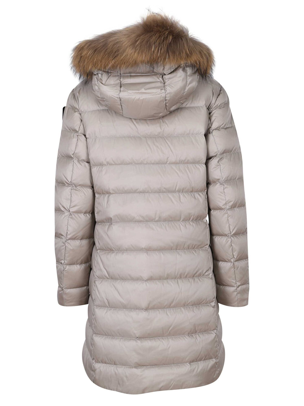 Blauer Impermeabile Donna Beige