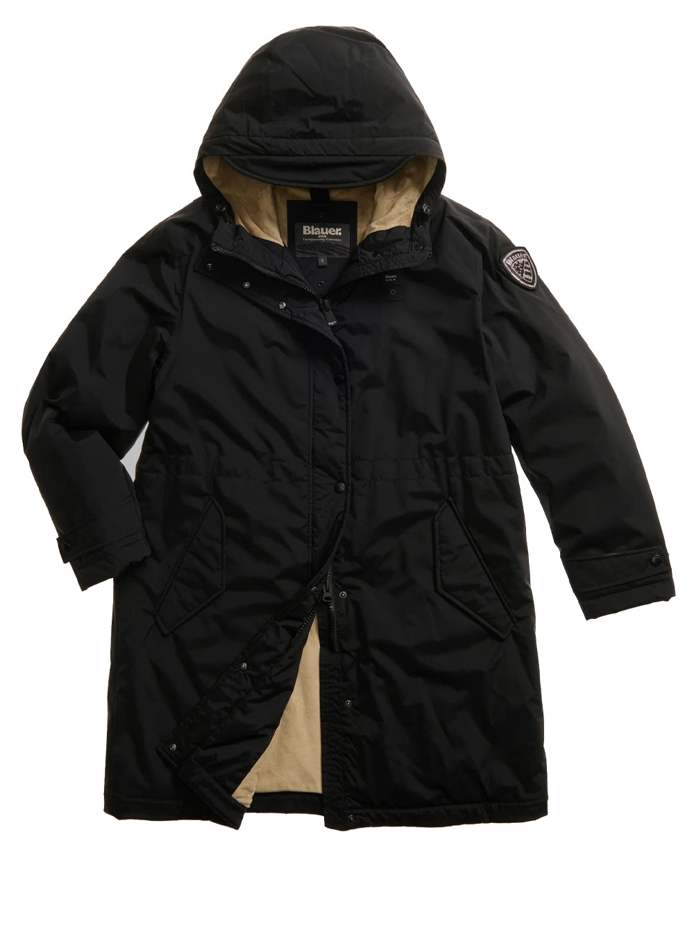 Blauer Impermeabile Donna Payne Nero