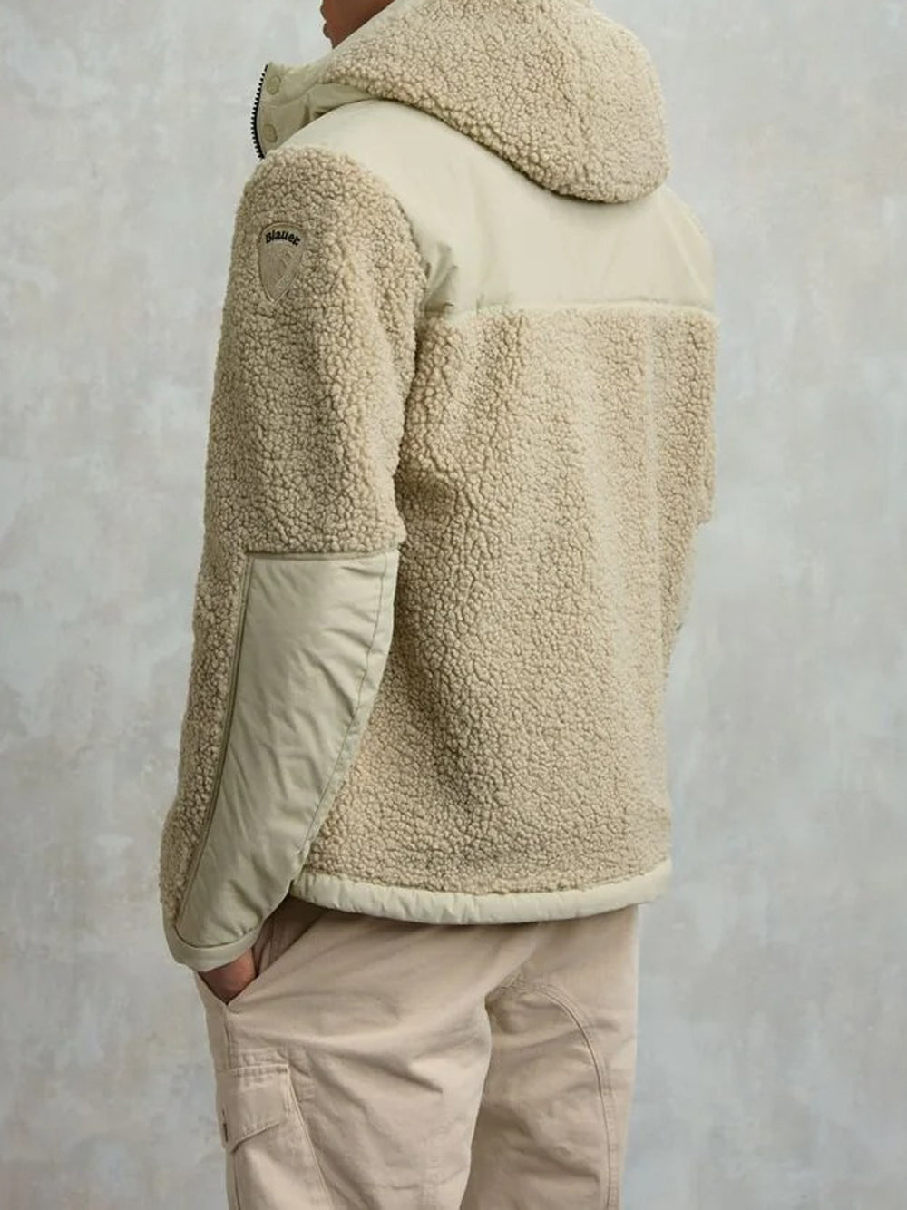 Blauer Giubbino Uomo Wilcock Beige