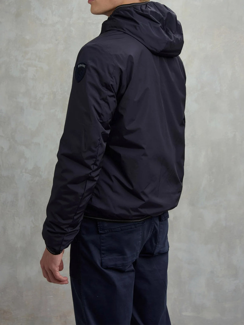 Blauer Giubbino Uomo Devon Blu