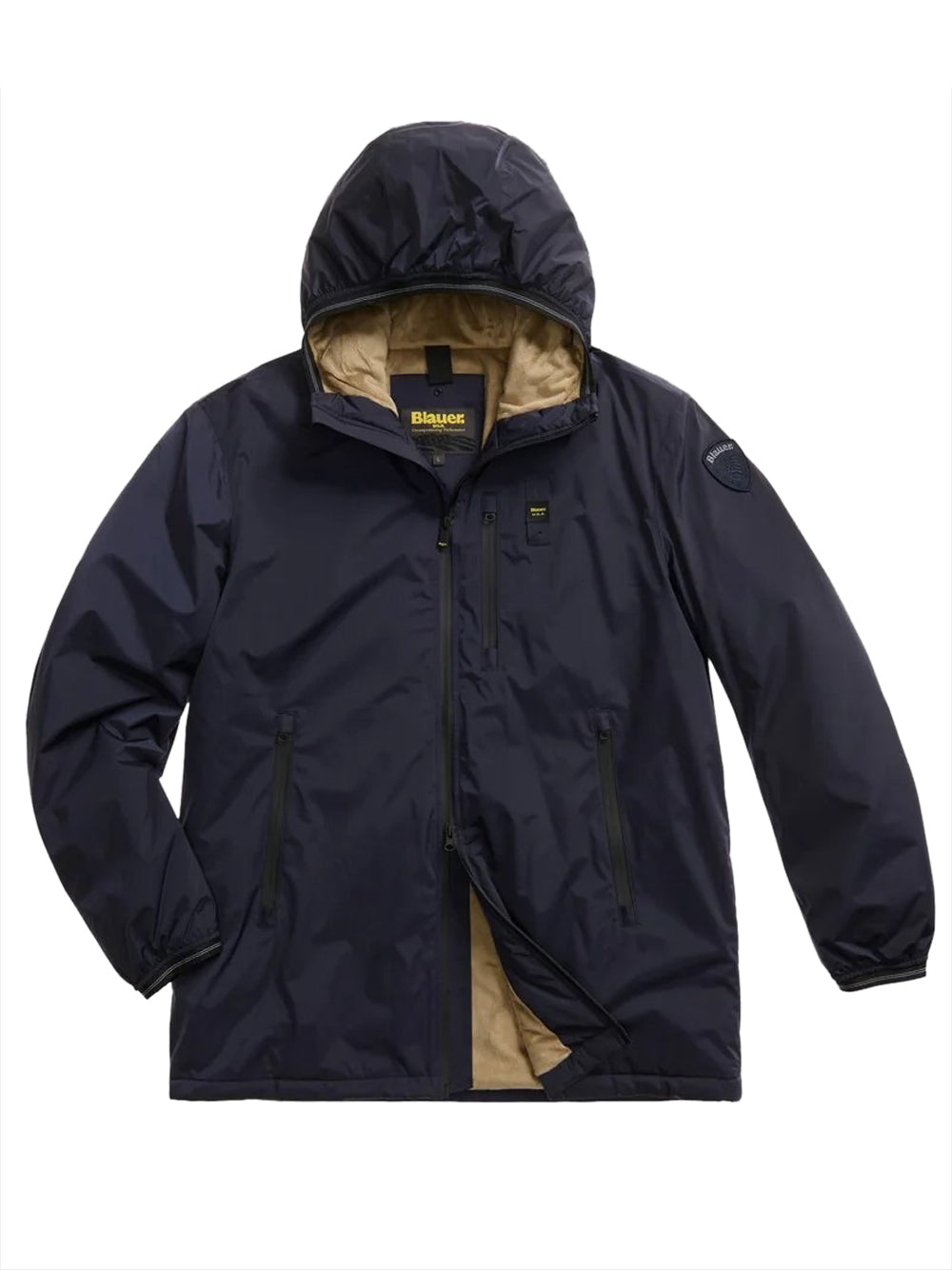 Blauer Impermeabile Uomo Jarvis Blu