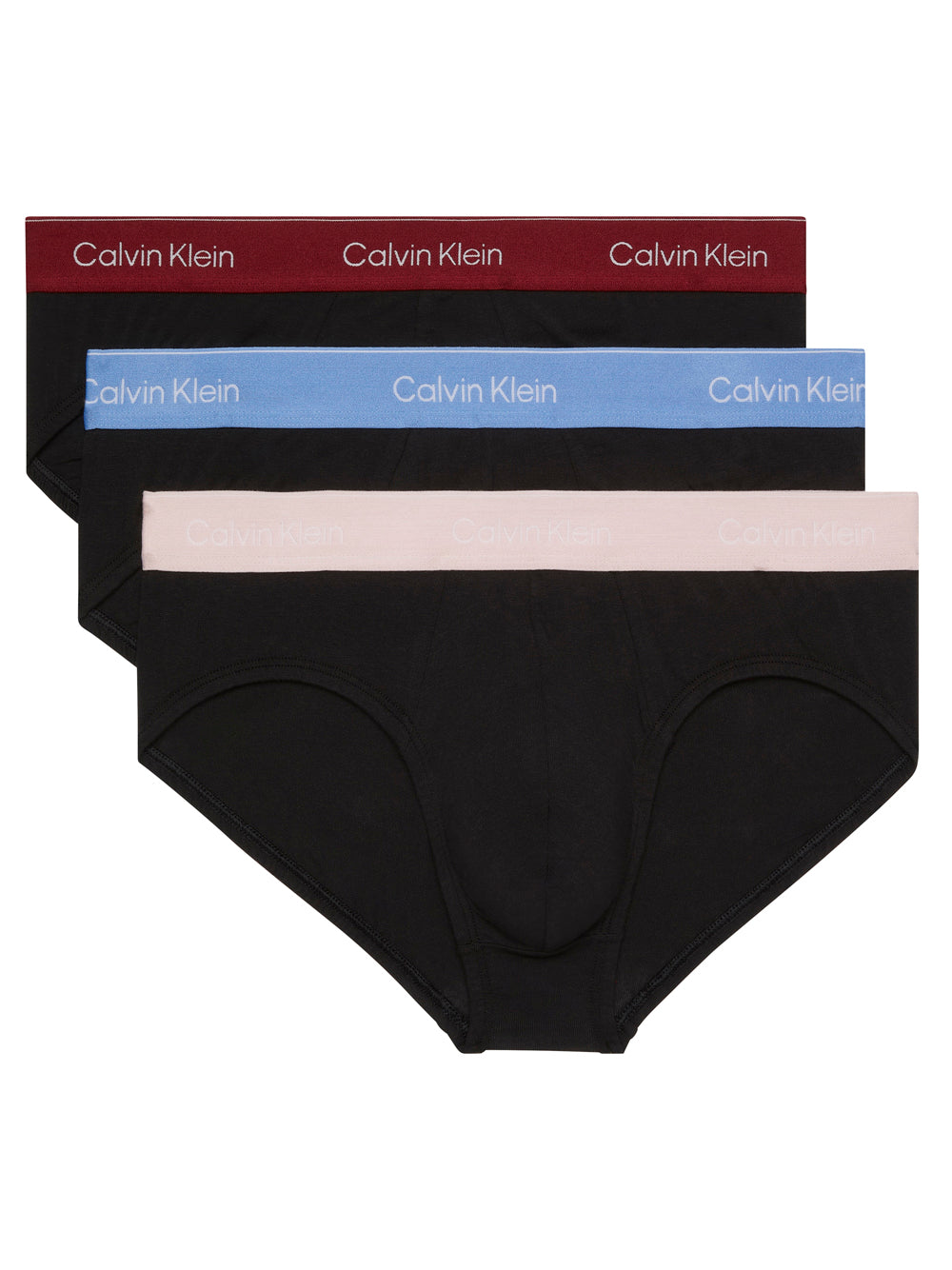 Calvin Klein Slip Uomo Hip Brief 3Pk Nero