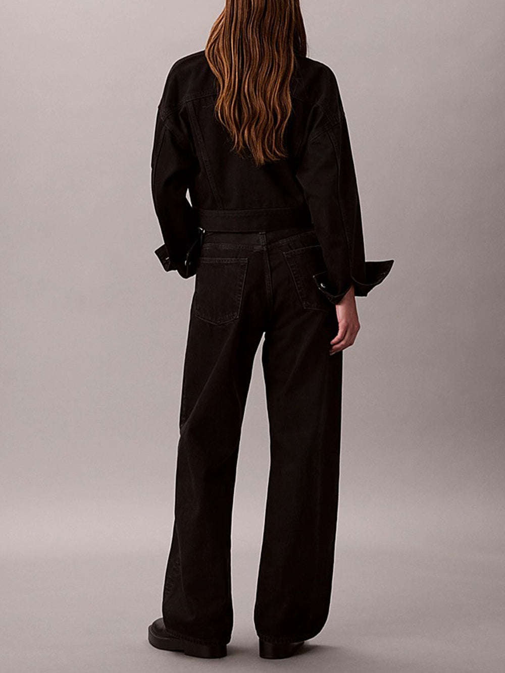 Calvin Klein Jeans Regular Donna LV047D713G Nero