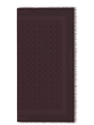 Calvin Klein Sciarpa Unisex Tonal Scarf Bordeaux
