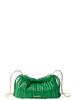 Calvin Klein Borsa a Spalla Donna Plisse Mini Bag Verde