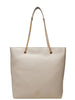 Calvin Klein Borsa a Mano Donna Chain Tote Beige