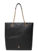 Calvin Klein Borsa a Mano Donna Chain Tote Beige