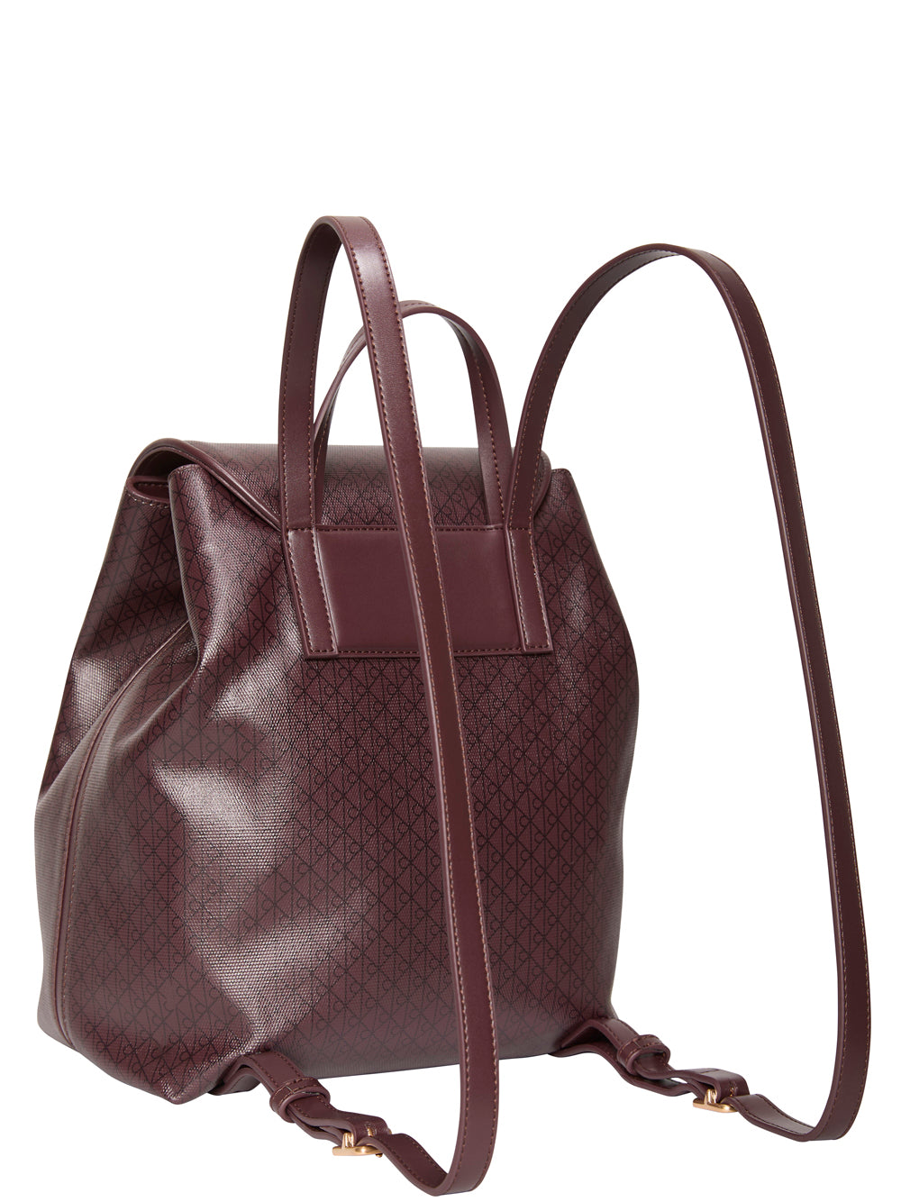 Calvin Klein Zaino Donna Flap Backpack Lilla scuro