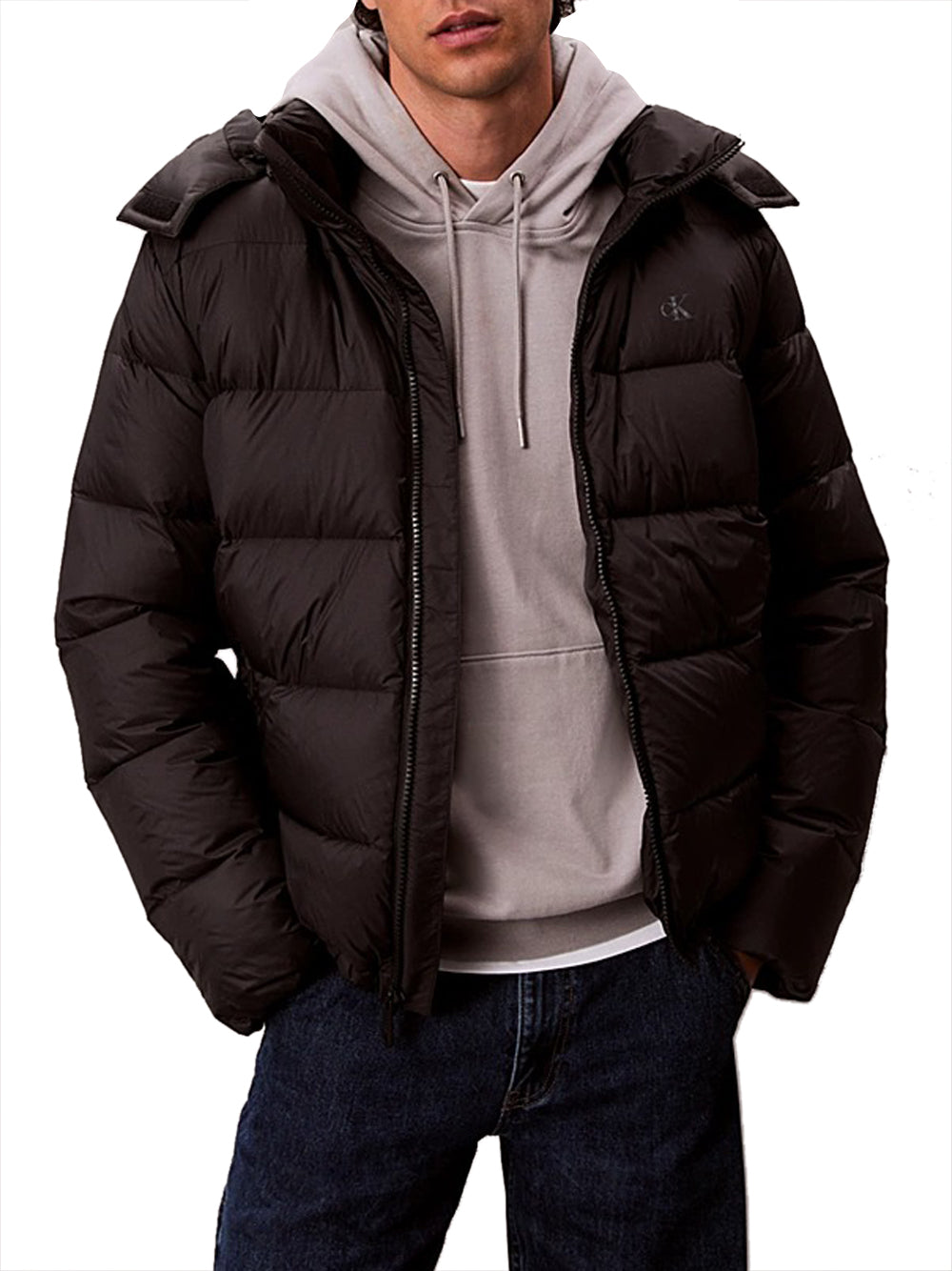 Calvin Klein Giubbino Uomo LV04RC518G Nero