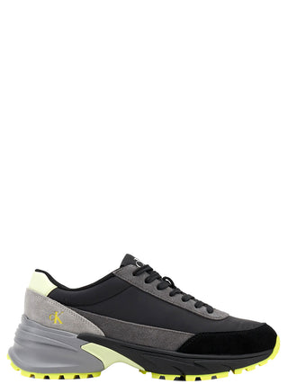 Sneakers Uomo Nero / Granito / Verde Lime