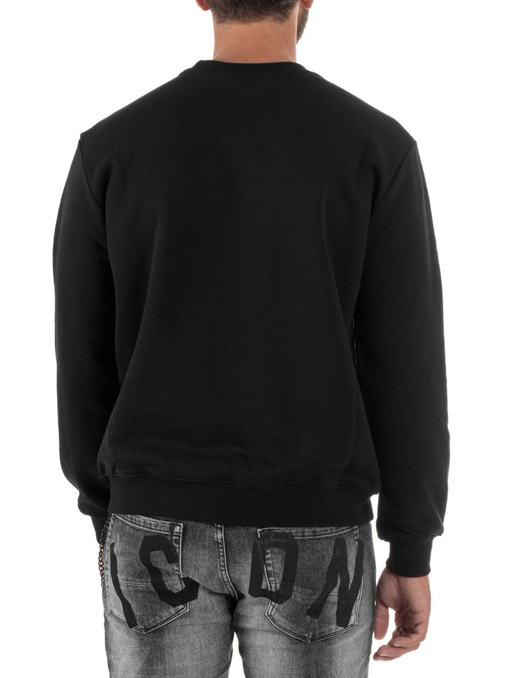 Icon Felpa Girocollo Uomo Nero