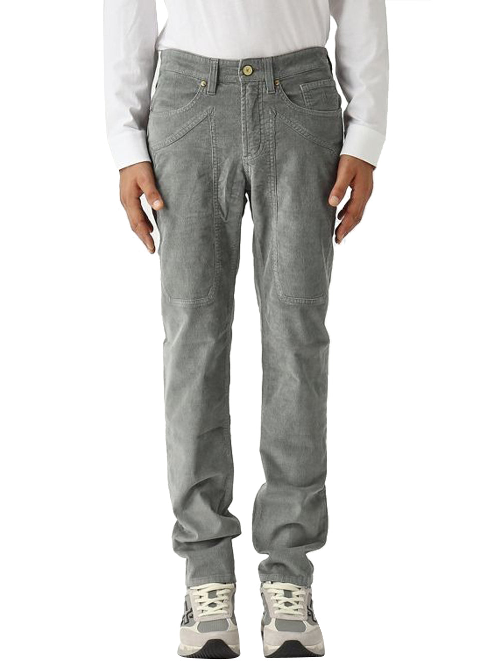 Jeckerson Pantalone Casual Uomo Grigio Scuro