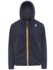 K-way Felpa con Zip Uomo Prosper Brushed Pc Nero
