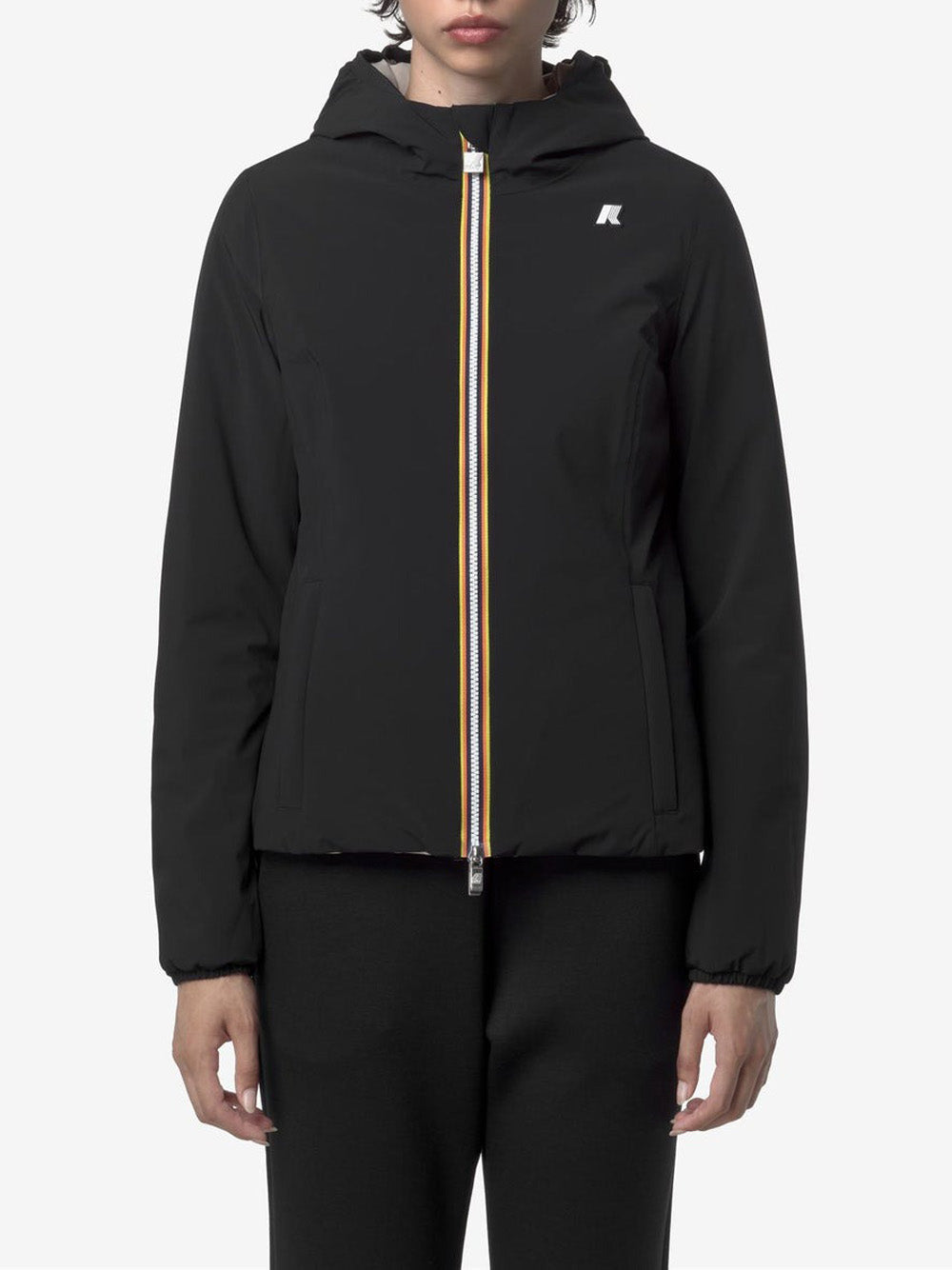 K-way Giubbino Donna Lily St Warm Double Nero