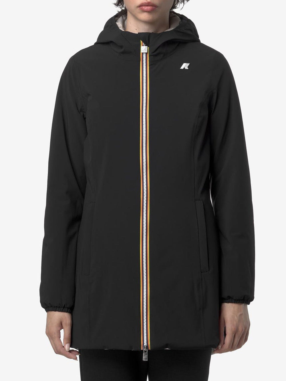 K-way Giubbino Donna Denise St Warm Double Nero