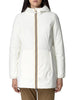 K-way Giubbino Donna Denise St Warm Double Bianco Gardenia