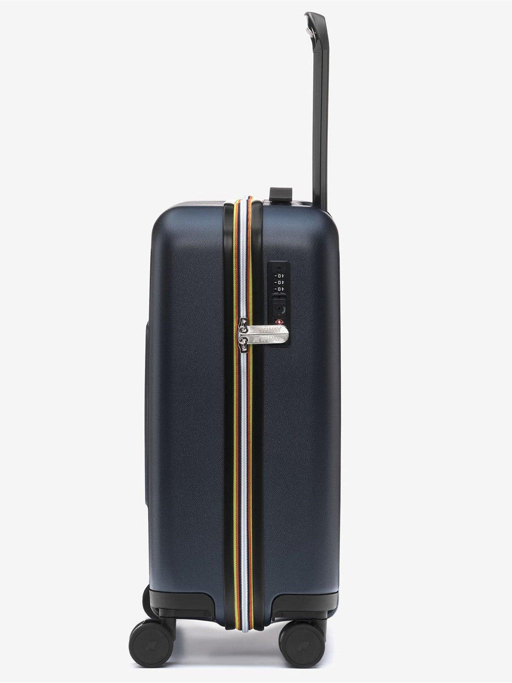 K-way Trolley Unisex Eudoxie Logo Blu scuro