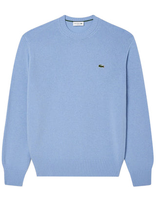 Lacoste Pullover Uomo AH2916 Celeste