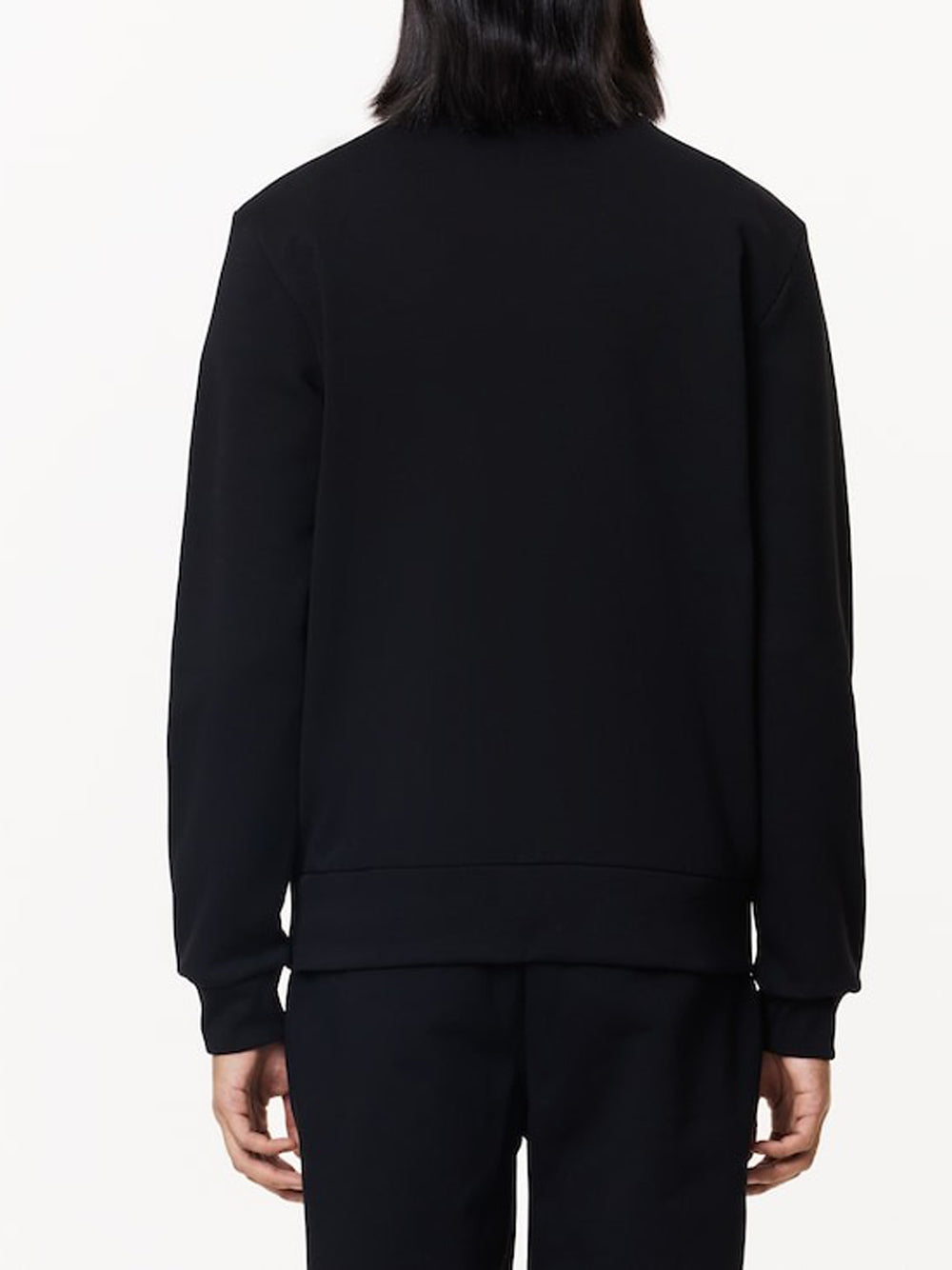 Lacoste Felpa Girocollo Uomo SH9608 Nero