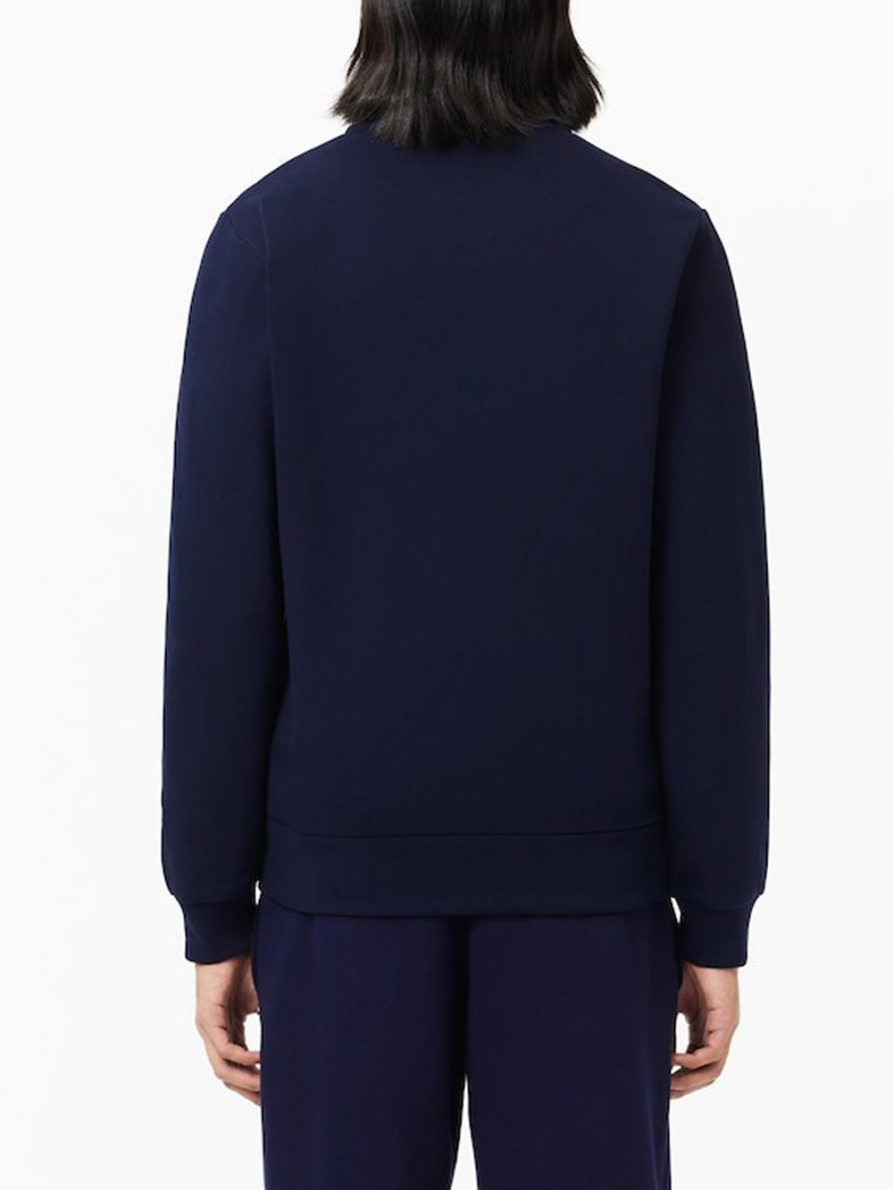 Lacoste Felpa con Zip Uomo SH9622 Blu