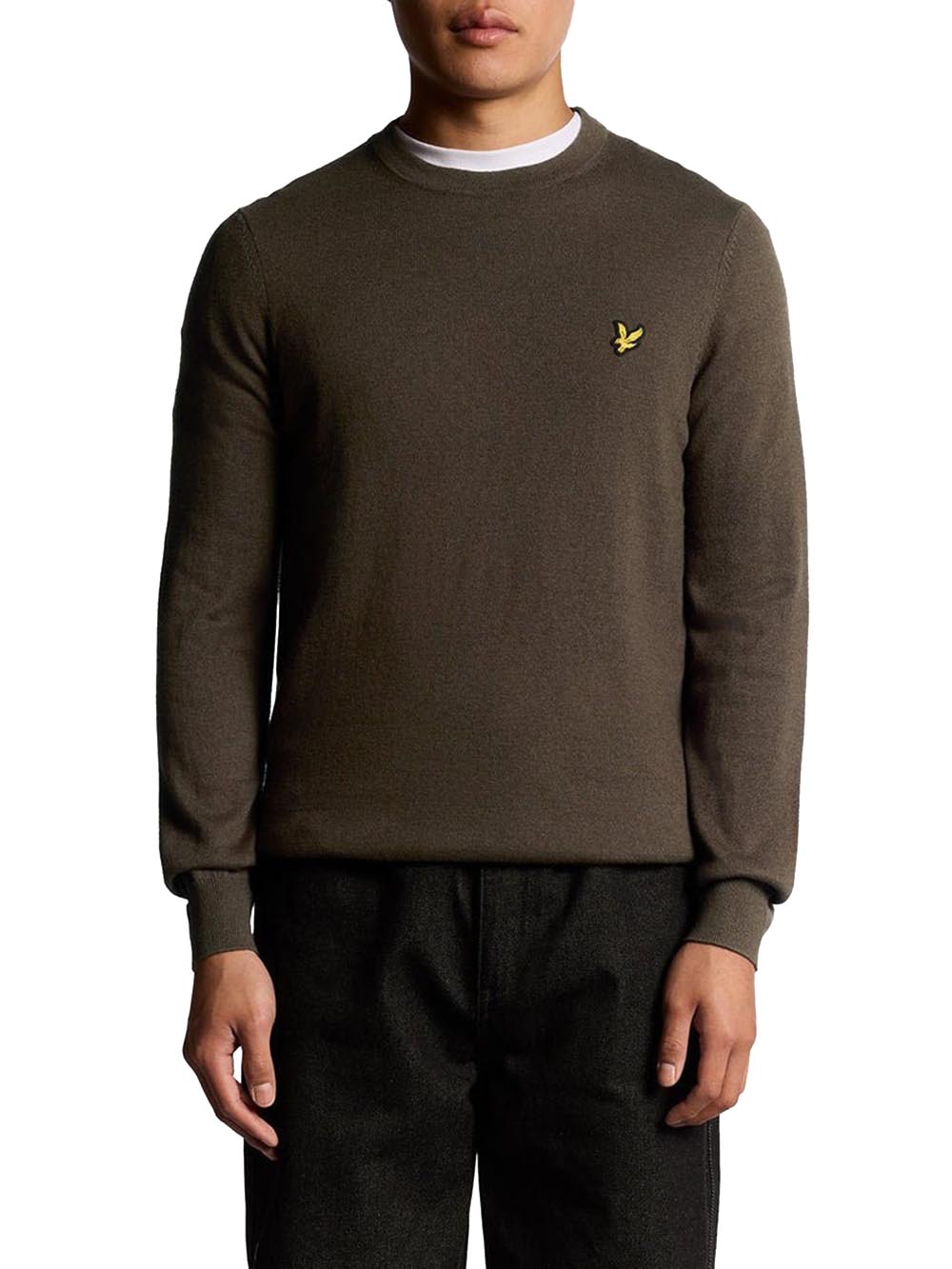 Lyle & Scott Pullover Uomo Marrone