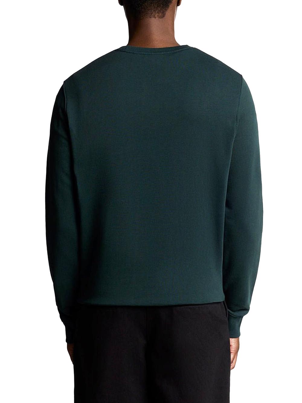 Lyle & Scott Felpa Girocollo Uomo Verde militare