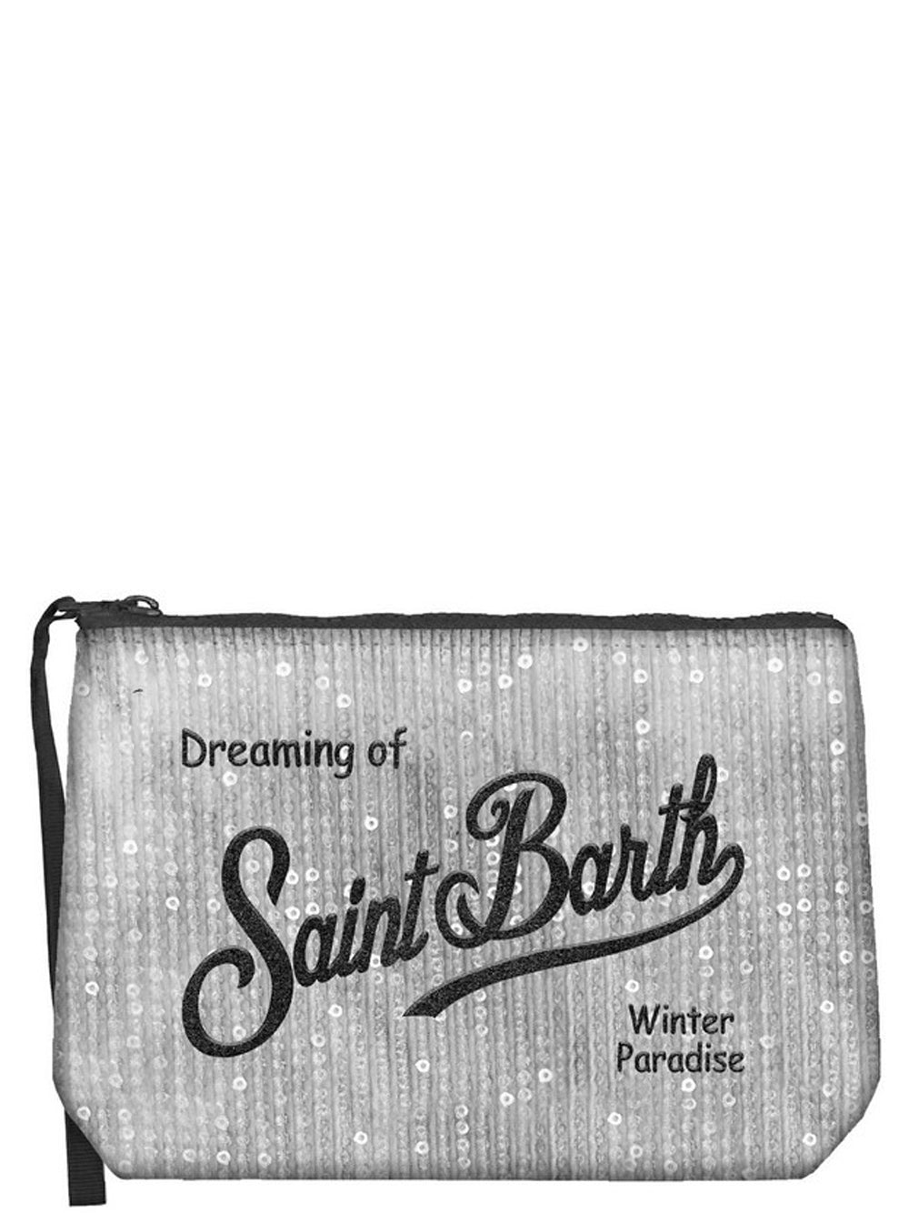 MC2 Saint Barth Borsa Pochette Unisex Aline Velvet Pail Glitter