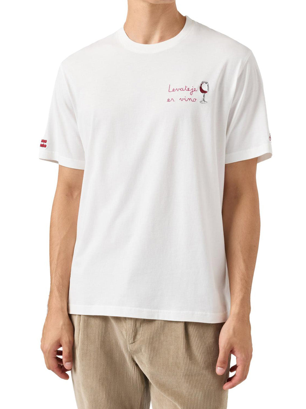 MC2 Saint Barth T-shirt Uomo Arnott Bianco