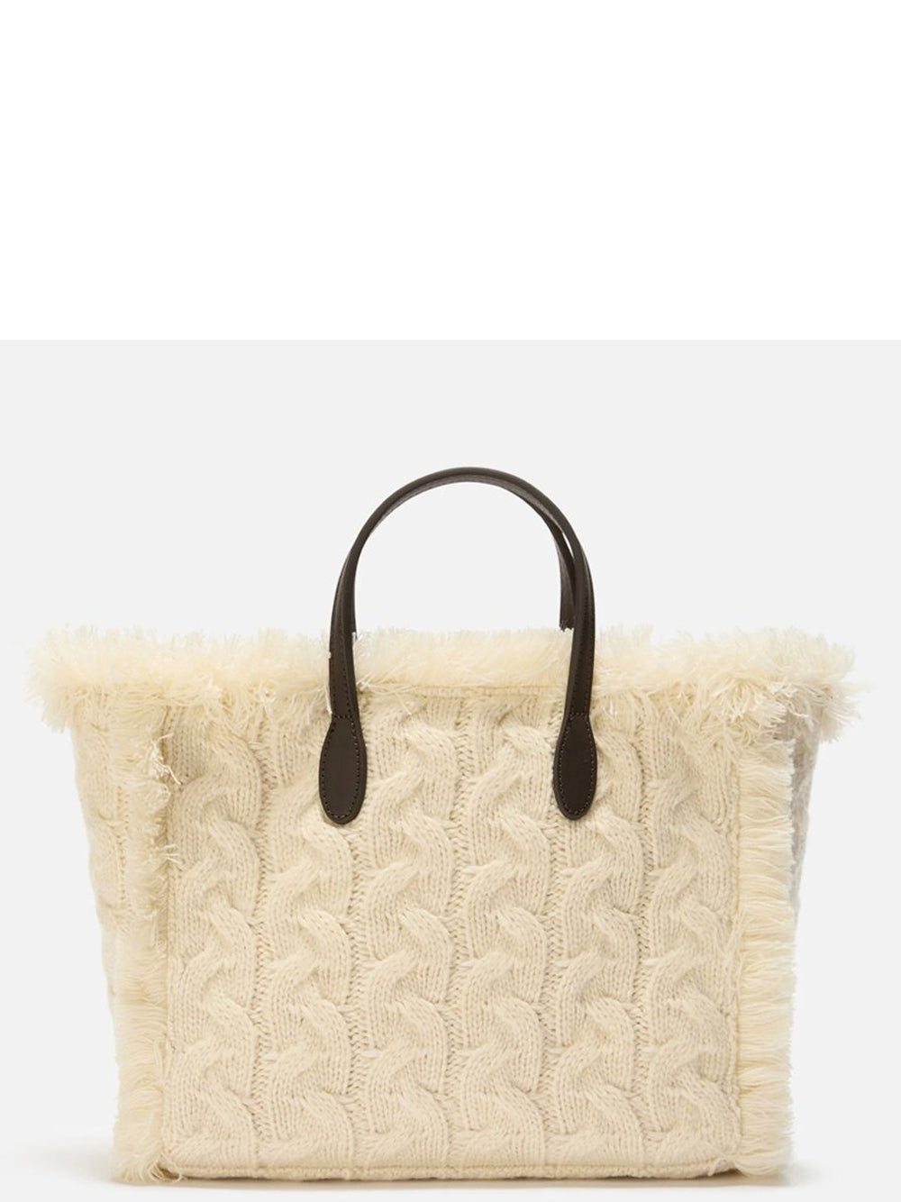 MC2 Saint Barth Borsa a Mano Donna Colette braid Bianco ottico