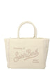 MC2 Saint Barth Borsa a Mano Donna Colette Felt Bianco ottico
