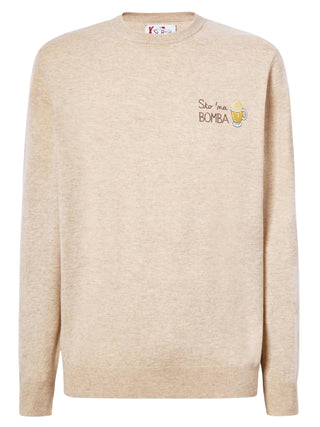 MC2 Saint Barth Maglia Uomo Heron Embry Beige