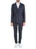 Mulish Abito Casual Uomo gessato Antracite