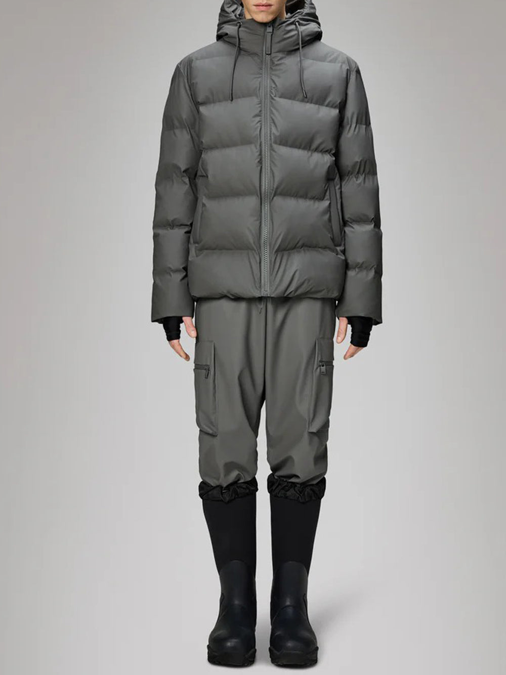 Giubbino Unisex Alta Puffer Jacket Grigio