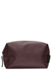 Rains Borsa Pochette Unisex Wash Bag Small Grigio opaco