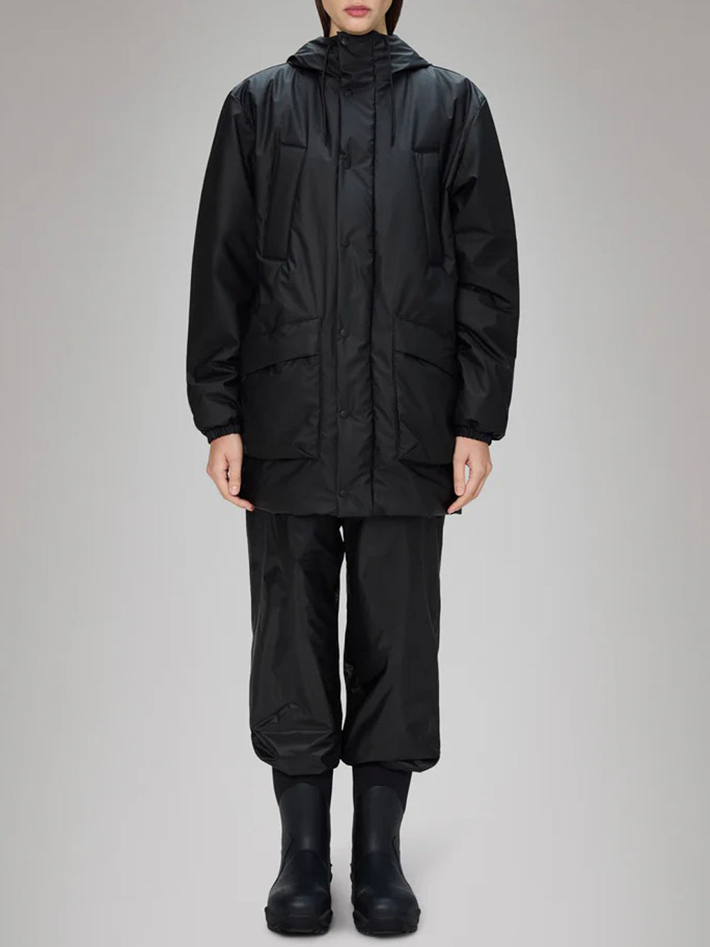 Giubbino Unisex Lohja Long Insulated Jkt Nero