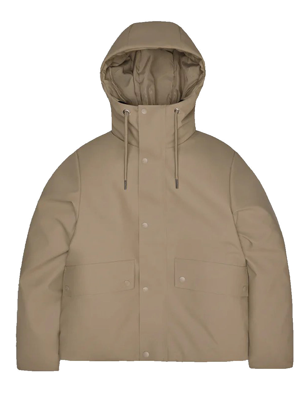 Giubbino Donna Nome Short Parka Beige