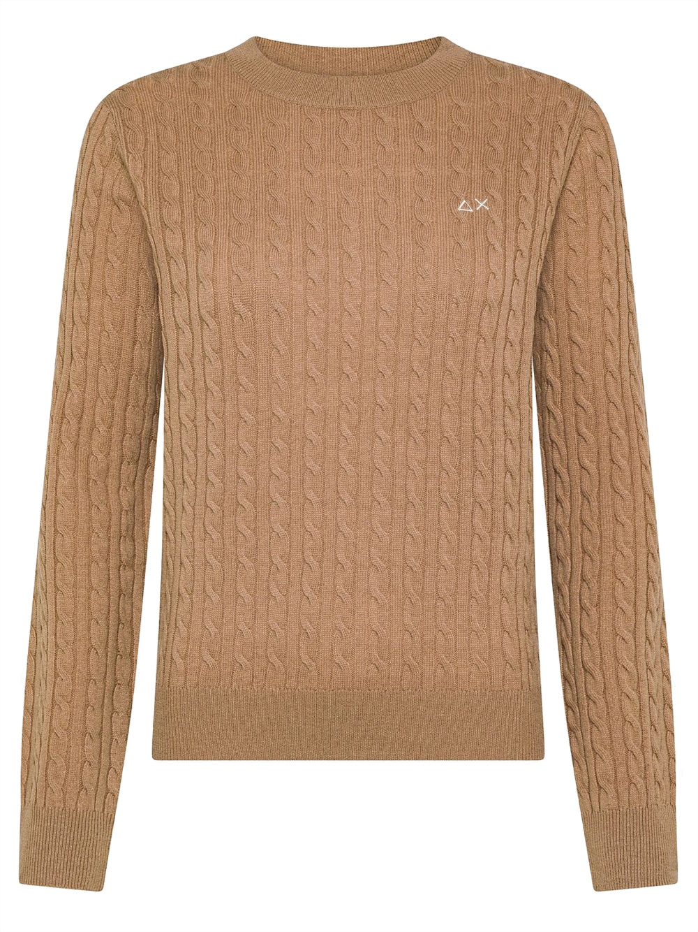 Sun68 Maglia Donna Sweater Cable L/S Deserto
