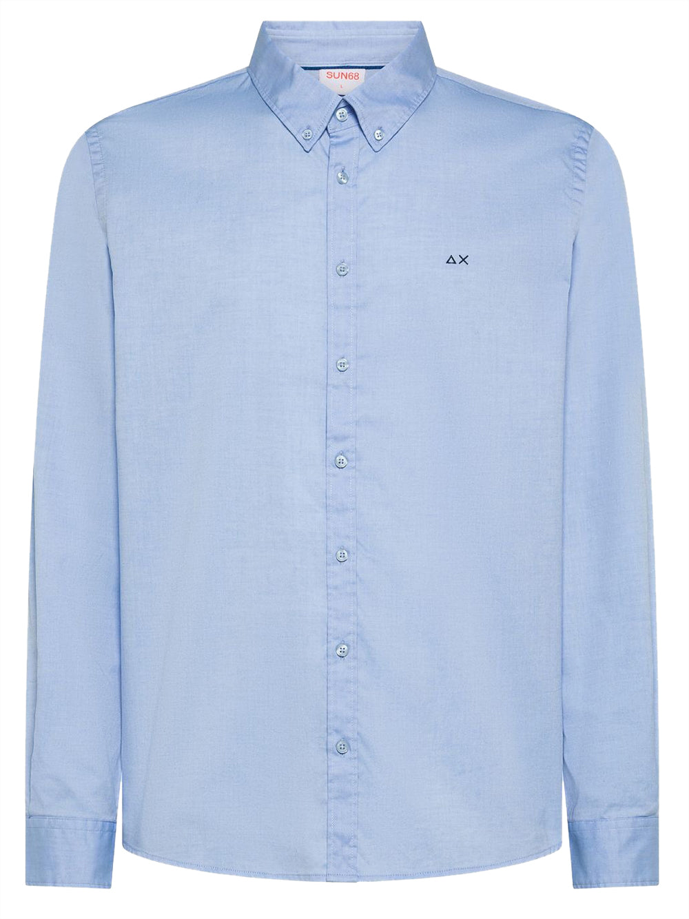 Sun68 Camicia Uomo S45101 Azzurro