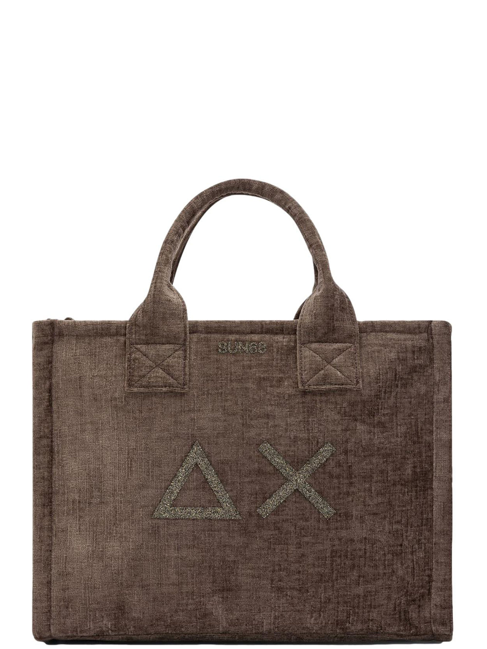 Sun68 Borsa a Mano Donna Cali Velvet Fango