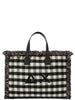 Sun68 Borsa a Mano Donna Cali Tartan Rosa