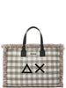 Sun68 Borsa a Mano Donna Cali Tartan Rosa