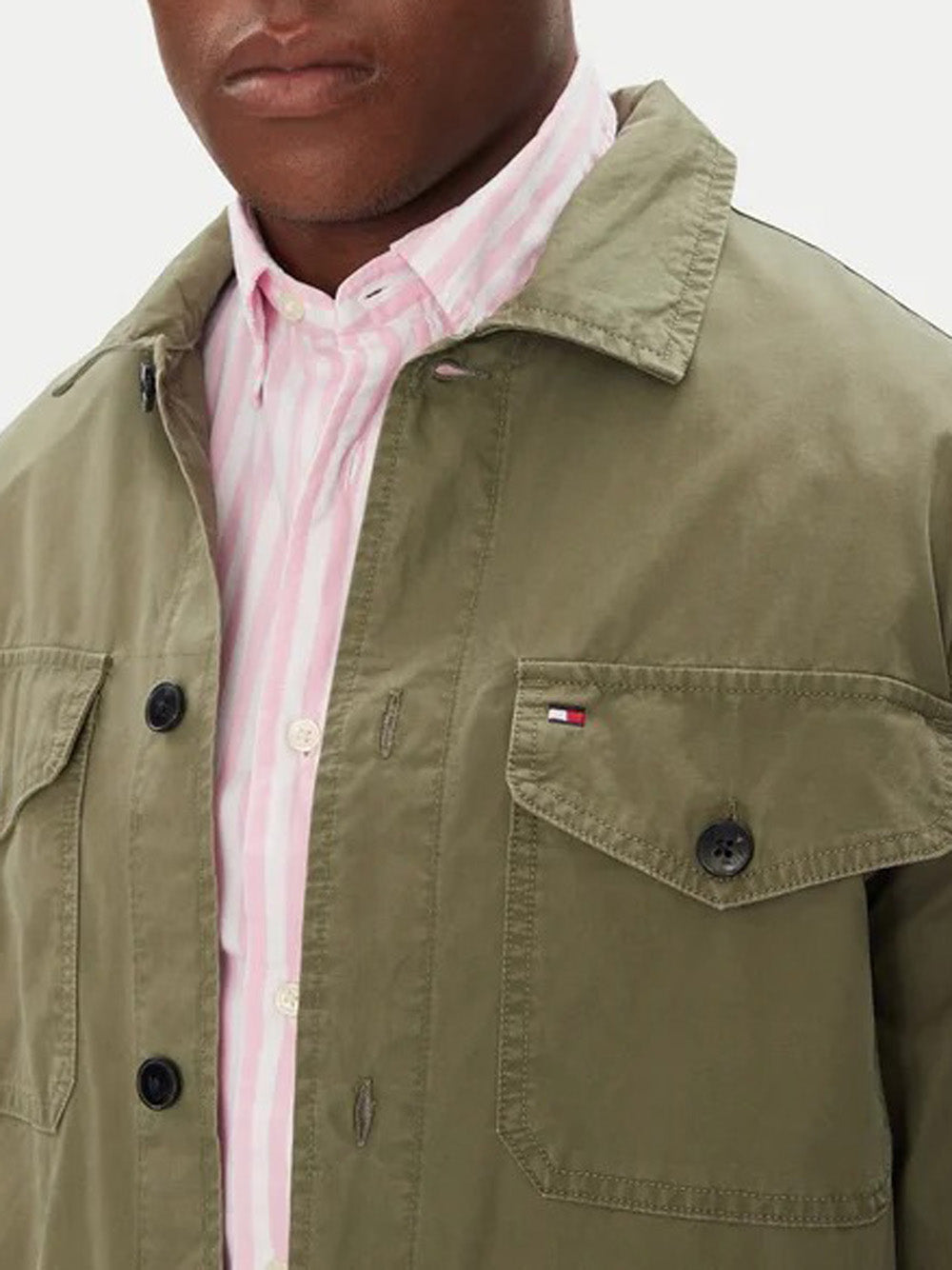 Tommy Hilfiger Giacca Uomo MW0MW39634 Verde
