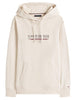 Tommy Hilfiger Felpa Cappuccio Uomo Beige