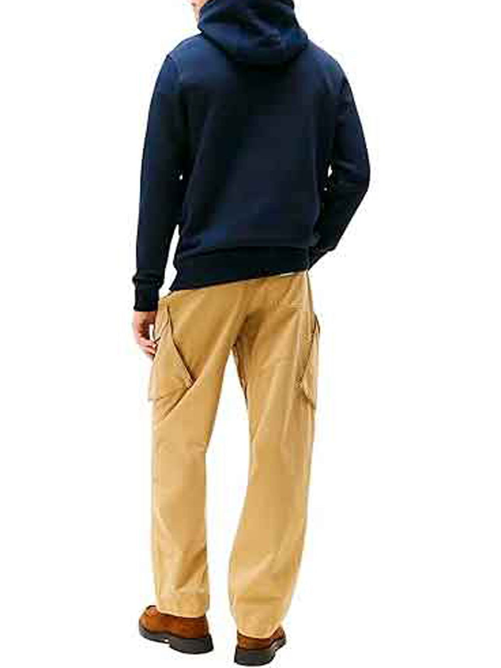 Tommy Hilfiger Felpa Cappuccio Uomo MW0MW40864 Blu