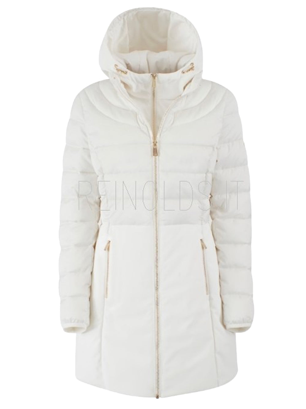 YES ZEE Cappotto Donna Avorio