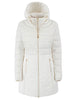 YES ZEE Cappotto Donna Avorio