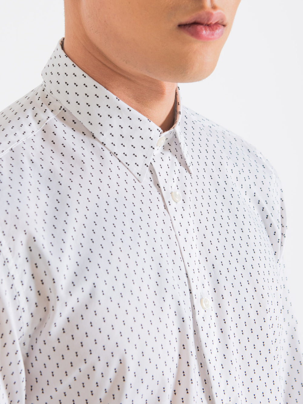 Camicia Uomo MMSL00628 Bianco